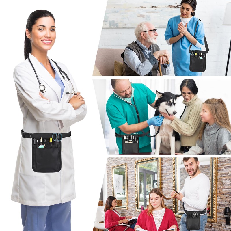 Nurse Belt Bag, Nurse Bag, Multifunctional Storage Bag with Adjustable