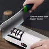 Professional Electric Knife Sharpener, 2-Stage Home Kitchen Knives Sharpening