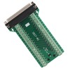 DB37 Breakout Connector Terminal Board Straight PCB Insulated Anti Interference