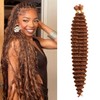 24 Inch Boho Hair for Braiding 2 Bundles Deep Wave