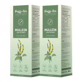 Puffiair Liquid Mullein Leaf Extract Drop-30ml - Specification: 2 packs