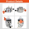 HUZTL FS 90 R Carburetor kit for Stihl FS90R FS90