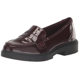 Clarks Women's Westlynn Ayla Loafer, Burgundy Patent, 8.5 Wide