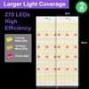 SciFiVisi Plant Lamp LED Full Spectrum (Pack of 2, White)