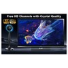 Peakloong Enhanced 4K/1080P HD TV Antenna, Omnidirectional, Amplifier Included, Indoor/Outdoor,