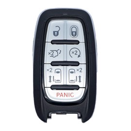 7-Button Smart Proximity Key Fob Compatible With Chrysler Pacifica (FCC ID: M3N-97395900 / P/N: 68217832)