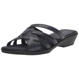 Easy Street Sandalia Rapid Slide para Mujer, Azul Marino/Flor y Brillo, 6 X-Wide