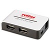 Roline 4 Ports USB 2.0 Hub with PS