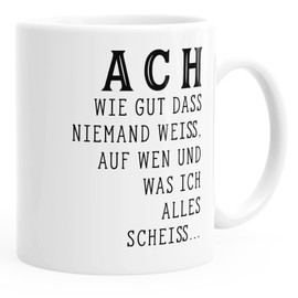 Ach wie gut Coffee Cup That No One Will Know Who and what I [Inner On Moon Works®