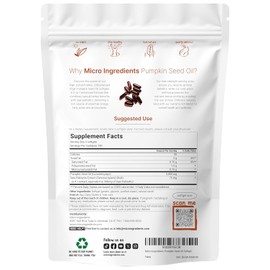 Pumpkin Seed Oil & Saw Palmetto Complex Capsules – Promotes Hair Growth & Reduces Hair Loss – Suitable for Men and Women