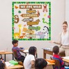 We are Wild About Learning Bulletin Board Set Jungle Animals