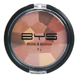 Rubor Bronceador Mosaico Alto Brillo Bronze Bys Cosmetics Multicolor