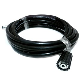 NUZAMAS 5M (16.4ft) High Pressure Washer Replacement Hose, Water Cleaning Kit M22 14 and Click Type Plug Connection 5 Meters Long
