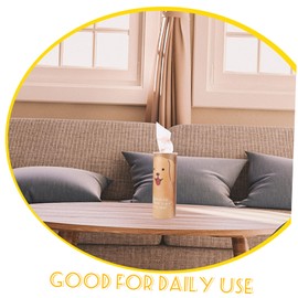 Zerodeko 40 Sheets Each Car Tissue Holder Round Tissue Box Napkin Holder Decorative Car Tissues Cylinder Set of 3 for Auto Home