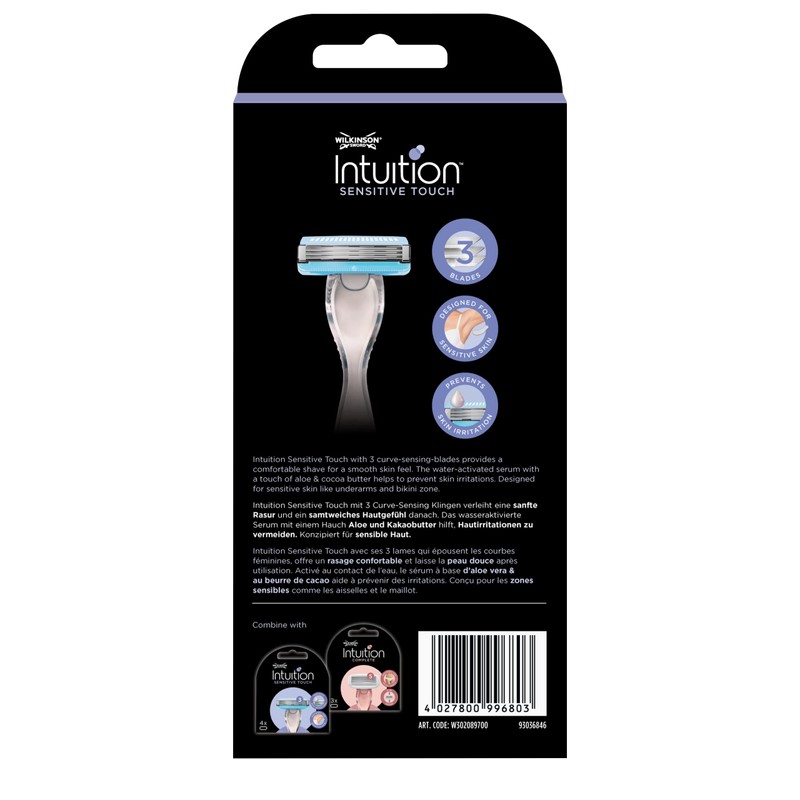 Wilkinson Sword Intuition Sensitive Touch Women's Razor X1