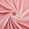 MaiMaiSuan Pink Velvet Fabric by The Yard,1 Yard 60" Wide