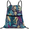 WANDF Drawstring Backpack Original Tote String Bag Sackpack Cinch Water