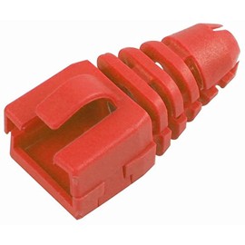 RJ45 Retro Fit ORNG PK10 Strain Relief Connector Accessory Pack of 10 - SRB SNAP Orange