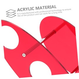 ULTECHNOVO 3pcs Sushi Roll Ice Cream Cone Display Holder Stable Acrylic Stand for Restaurants Easy to Clean Versatile Dessert Rack for Sushi Ice Cream Cones