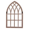 Sintosin Rustic Arched Window Frame 20 x 32 Inch, Hanging