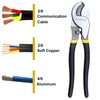 LUBAN 10 Inches Heavy Duty Cable Cutter, High Leverage Cutter