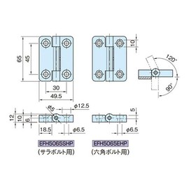 Imao Corporation EFH5065EHP Engineering Positioning Hinge