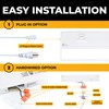 LED Under Cabinet Lighting Hardwired - 3CCT 18 Inch White