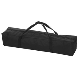 TIXIPEM 31IN Camp Chair Replacement Bag [1PCS] - 600D Oxford Folding Chair Carrying Storage Bag with Shoulder Strap Use for Camping & Travel [Black, 7.9INx7.9IN WxH]