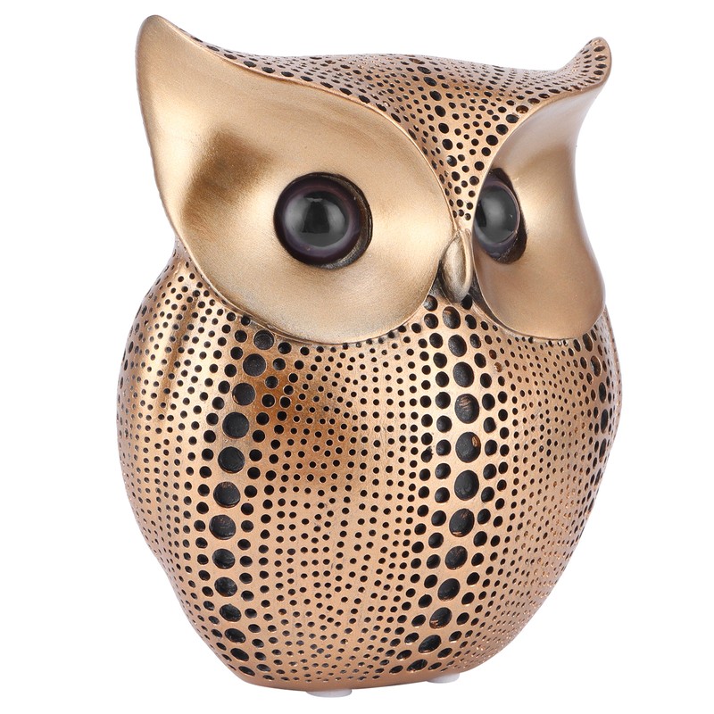Owl Statue Figurine Ornament Innovative Resin Animal Sculpture Art Crafts