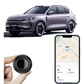 GPS Tracker for Vehicles,Tracker Device for Vehicles,Car GPS Tracker,Car Tracker Device Hidden for Vehicles | Magnetic | Android and iOS Compatible | No SIM Card | Waterproof