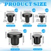 50 PCS Silicone Rubber Hole Plugs 1/8" 3/16" 1/4" 5/16"