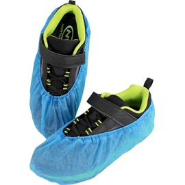 Nobashuco Film Overshoes, Blue, Pack of 100