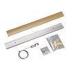 Fukui Metal Craft Picture Rail RAILSUNCOLORS B Set Wood Grain