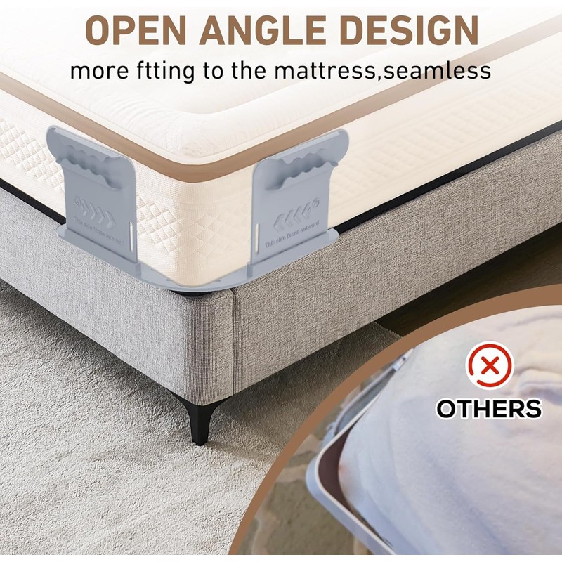 Lock Sheet Holders Keep Sheets Tight Heavy Duty Bed Sheet