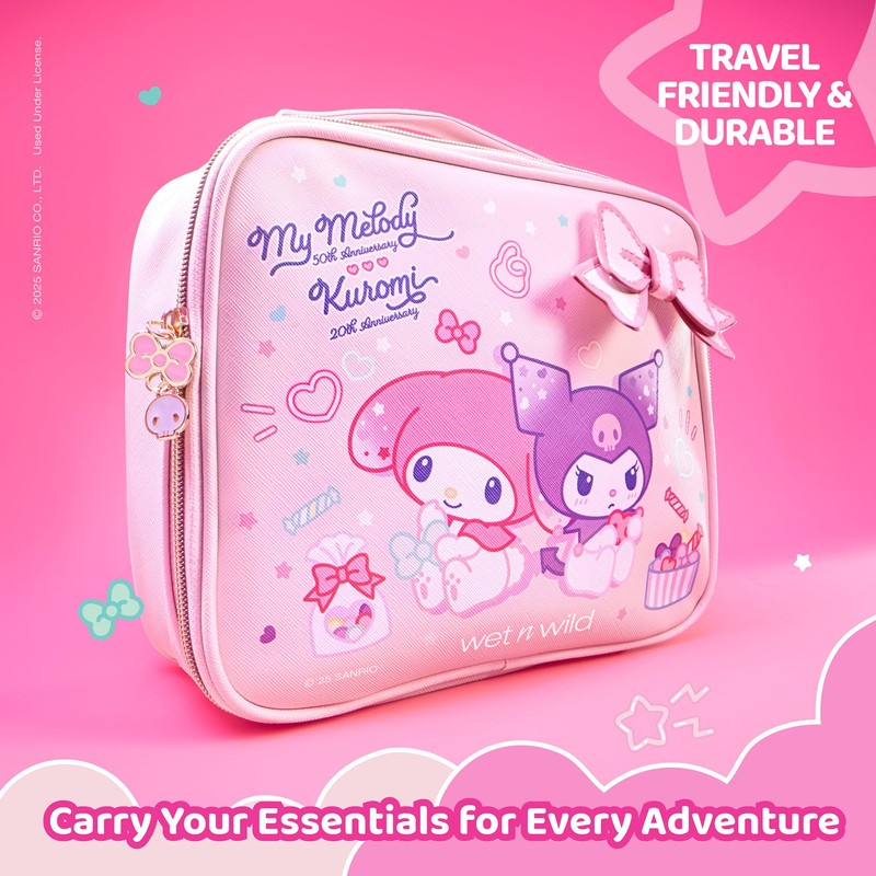 wet n wild My Melody and Kuromi Makeup Bag