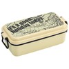 Skater PEN8 Enameled Lunch Box, Large Capacity, World Map 28.7