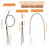 HUAREW BMX Bike Gyro Brake Cables Front + Rear (Upper