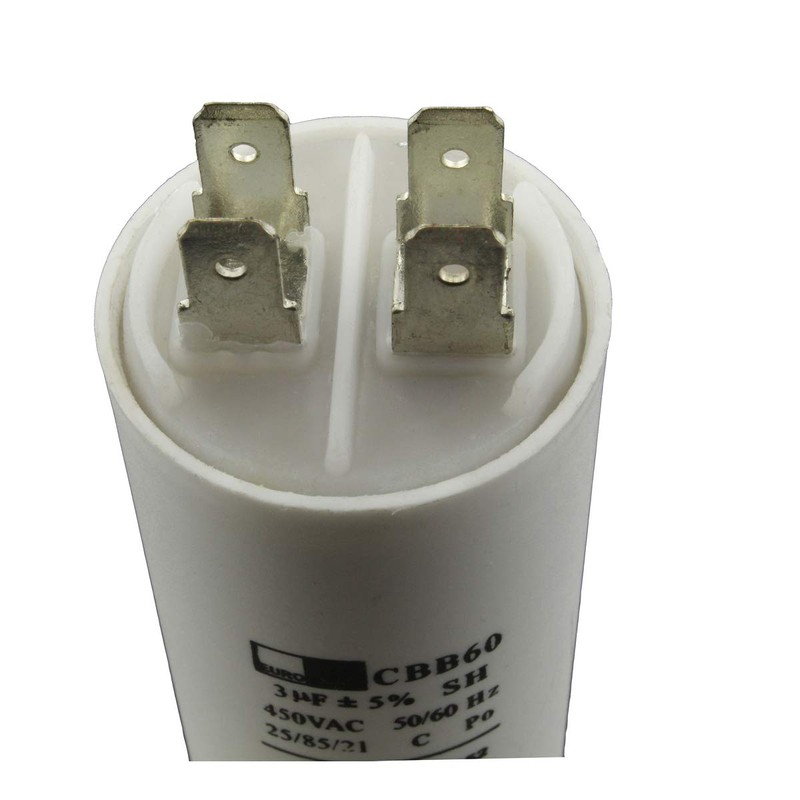 Paxanpax PLD029 Universal Fitting Capacitor (6.3uF / 6.3MFD, 450VAC)