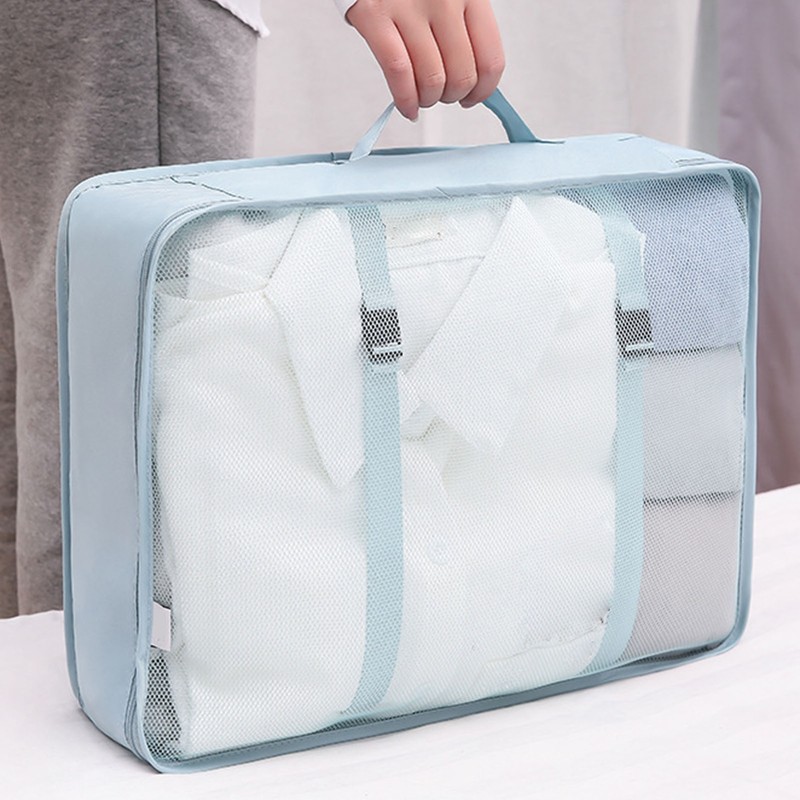 7 Piece Packing Cubes Set High Capacity Multifunction Foldable Luggage