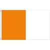 Orange and White Irish County Small Flag - 3 x