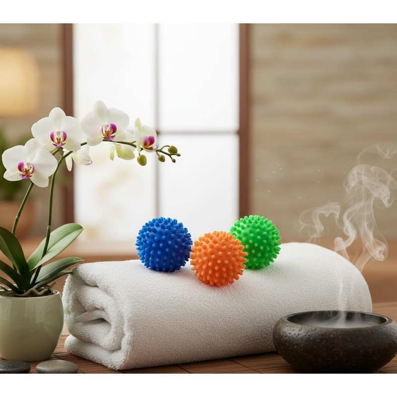 Pack of 4 Hedgehog Massage Balls 6.5 cm for Trigger