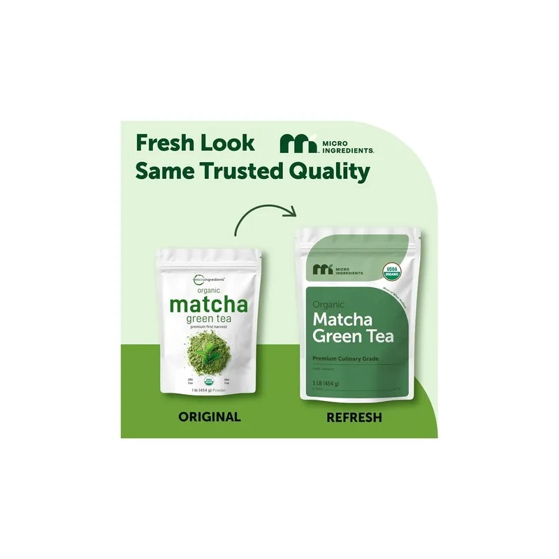 Matcha Organica En Polvo Microingredients Original Hecho Usa