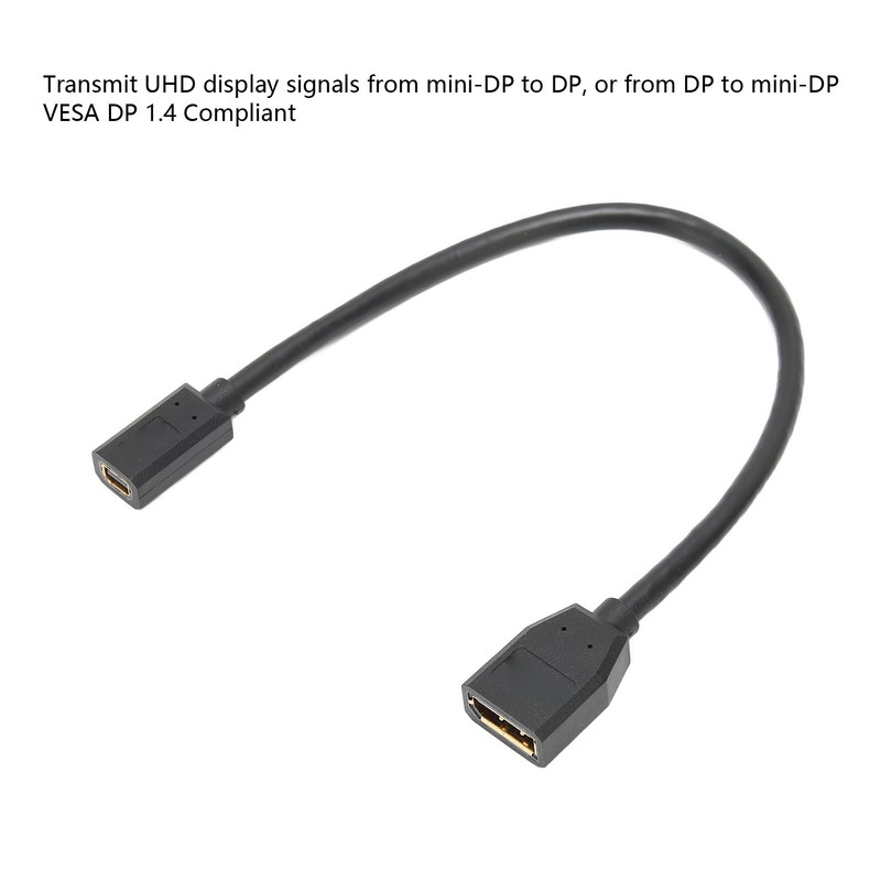 Displayport Adapter 8K Mini Display Port Female to DP Female