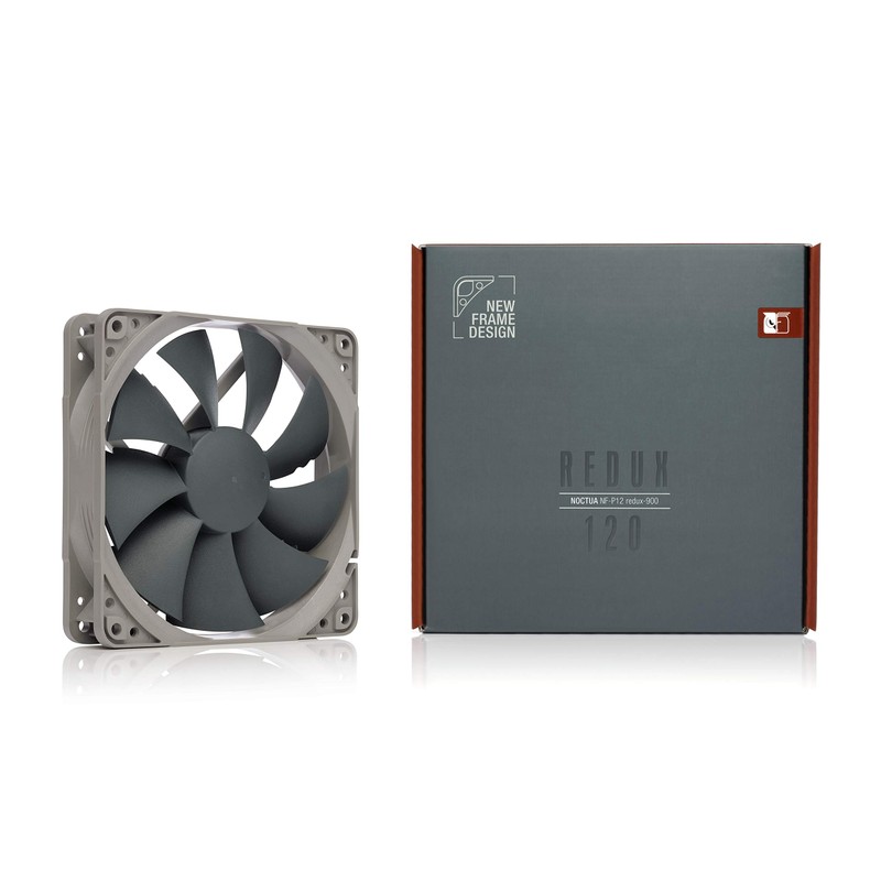 Noctua NF-P12 redux-900, Ultra Quiet Silent Fan, 3-Pin, 900 RPM