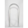 30" (H) x 13" (W) Aluminum Handrail w/Flate Base Plate