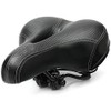 Bike Seat Comfort Saddle Dual Spring Designed with Memory Foam