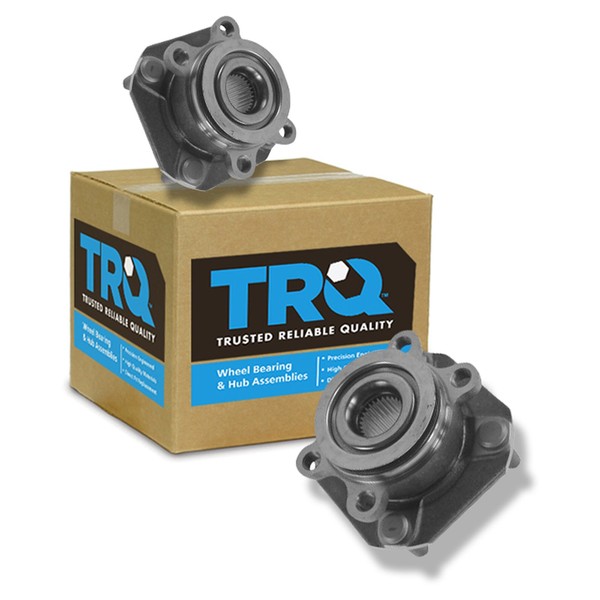 TRQ Front Wheel Bearing Hub Assembly Driver & Passenger Side