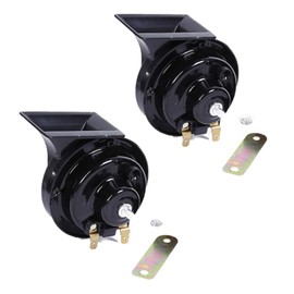 Train Horn 12 V, Motorcycle Car Horn, Universal Loud Horn Horn Pack of 2 12 V Car Horn, Motorcycle Car Horn, Snail Horn 12 V, Train Horn for Cars, 12 V Car Horn, Speaker Car Train Horn 12 V