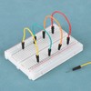 PATIKIL 6 Pcs Breadboard, Solderless Breadboard Large Breadboard 830 Tie