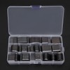 39Pcs Hollow Hole Cutter Punch Set Short Leather Belt Drilling